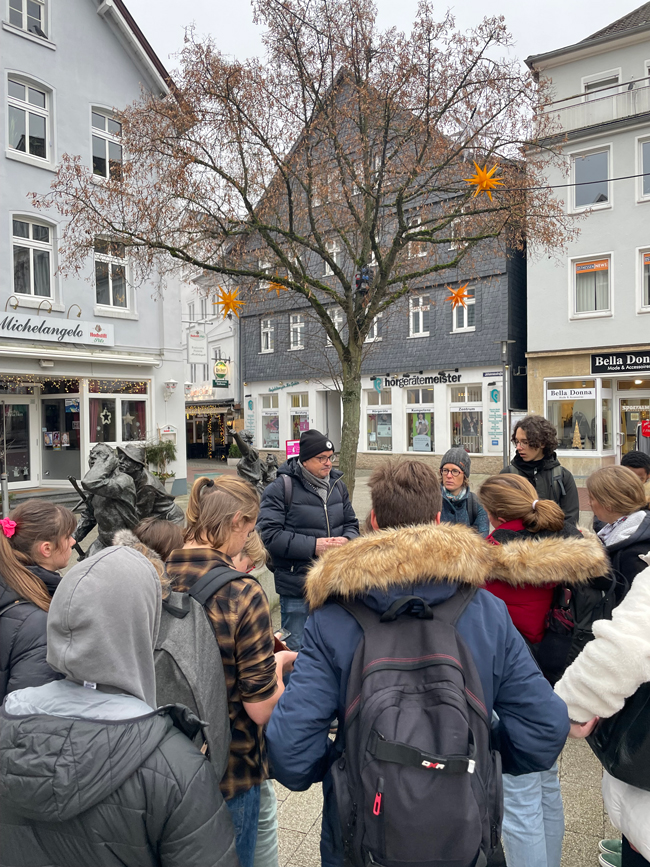 Foto von der Stadtführung durch Bad Hersfeld