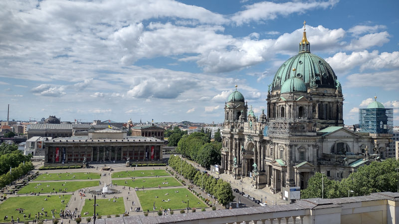 Blick vom Stadtschloss