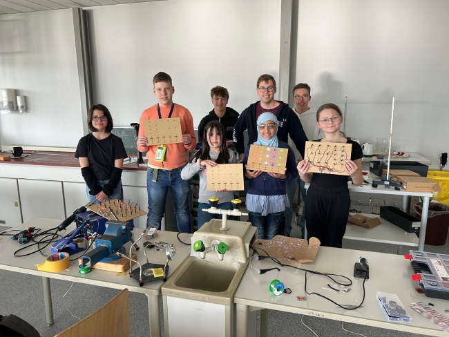 Schüler der Ag präsentieren ihre Arbeiten