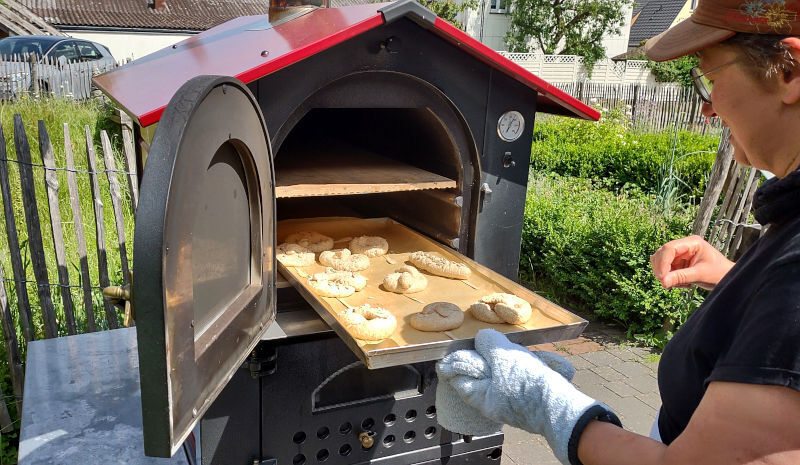 Brezeln backen